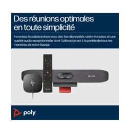 POLY Barre de visioconférence USB Studio R30 Barre de visioconférence USB Poly Studio R30  (842D2AA)