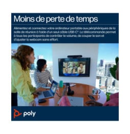 POLY Barre de visioconférence USB Studio R30 Barre de visioconférence USB Poly Studio R30  (842D2AA)