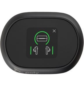 POLY Étui de chargement écran tactile noir Voyager Free 60+ UC pour BT700 adaptateur USB-C (8L647AA)