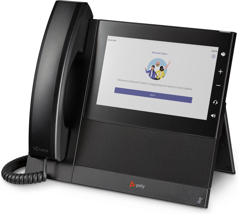 POLY Téléphone multimédia professionnel CCX 600 pour Microsoft Teams et compatible PoE (82Z84AA) — image 2