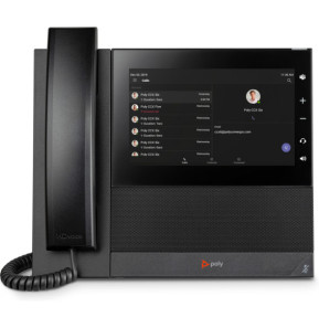 POLY Téléphone multimédia professionnel CCX 600 pour Microsoft Teams et compatible PoE (82Z84AA)