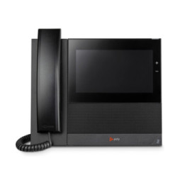 POLY Téléphone multimédia professionnel CCX 600 pour Microsoft Teams et compatible PoE (82Z84AA)