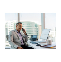 POLY Téléphone multimédia professionnel CCX 600 pour Microsoft Teams et compatible PoE (82Z84AA)