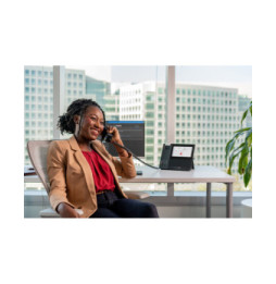 POLY Téléphone multimédia professionnel CCX 600 pour Microsoft Teams et compatible PoE (82Z84AA)