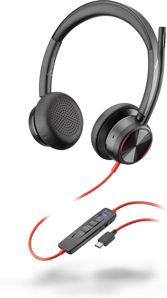 POLY Micro-casque Blackwire 8225 USB-C certifié Microsoft Teams (772K5AA)