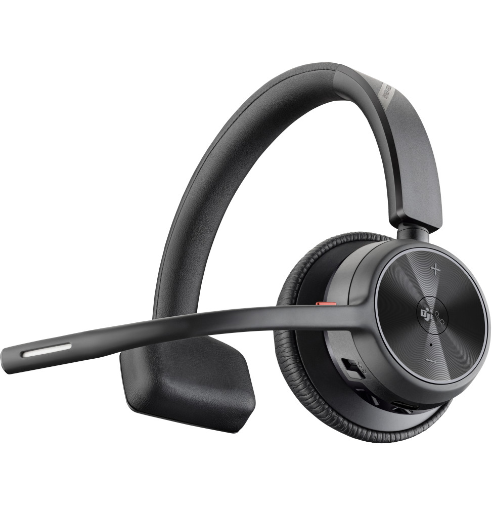 POLY Micro-casque Voyager 4310-M certifié Microsoft Teams USB-C + dongle BT700 + base de chargement (77Y97AA)