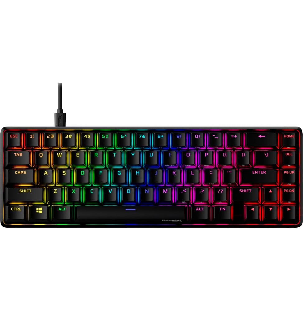 HyperX Alloy Origins 65 - Clavier mécanique gaming - HX aqua (Agencement US) (56R64AA)