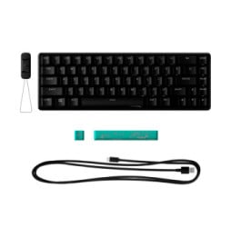 HyperX Alloy Origins 65 - Clavier mécanique gaming - HX aqua (Agencement US) (56R64AA)