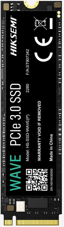 Disque Dur interne SSD Hiksemi Wave(P) M.2 2280 PCIe 3.0 NVMe 512 Go (HS-SSD-WAVE-P-512G)