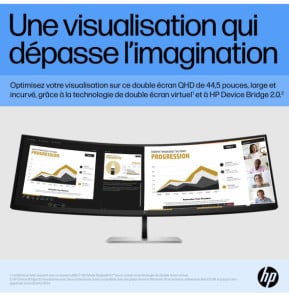 HP Écran incurvé DQHD E45c G5 Écran incurvé DQHD HP E45c G5 (6N4C1AA)
