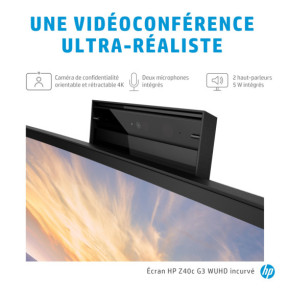 HP Écran Incurvé Z40c G3 WUHD Écran Incurvé HP Z40c G3 WUHD (3A6F7E9)