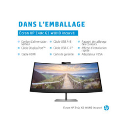 HP Écran Incurvé Z40c G3 WUHD Écran Incurvé HP Z40c G3 WUHD (3A6F7E9)