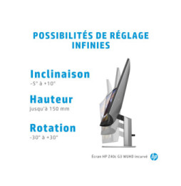 HP Écran Incurvé Z40c G3 WUHD Écran Incurvé HP Z40c G3 WUHD (3A6F7E9)