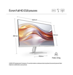 HP Series 5 23.8 inch FHD Monitor - 524sf  Series 5 23.8 inch FHD Monitor - 524sf  (94C17AA)