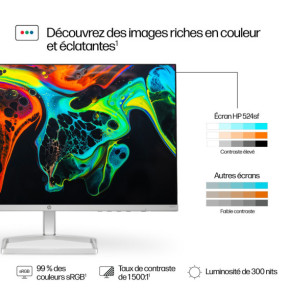 HP Series 5 23.8 inch FHD Monitor - 524sf  Series 5 23.8 inch FHD Monitor - 524sf  (94C17AA)