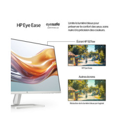 HP Series 5 27 inch FHD White Monitor - 527sw  Series 5 27 inch FHD White Monitor - 527sw  (94F46AA)