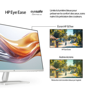 HP Series 5 27 inch FHD White Monitor - 527sw  Series 5 27 inch FHD White Monitor - 527sw  (94F46AA)