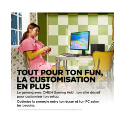 HP OMEN by HP Écran gamer QHD 165 Hz OMEN 27 pouces - OMEN 27q Écran gamer QHD 165 Hz OMEN 27 pouces - OMEN 27q  (780H4E9)