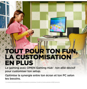 HP OMEN by HP Écran gamer QHD 165 Hz OMEN 27 pouces - OMEN 27q Écran gamer QHD 165 Hz OMEN 27 pouces - OMEN 27q  (780H4E9)