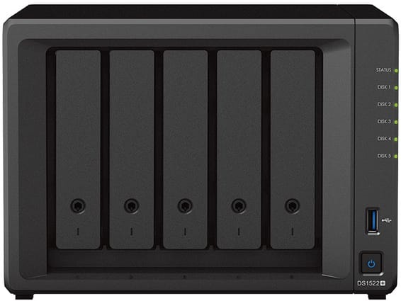 Serveur NAS 5 Baies Synology DiskStation DS1522+