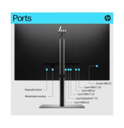 HP E-Series Écran USB-C 4K E27k G5 Écran USB-C 4K HP E27k G5  (6N4C4AA)