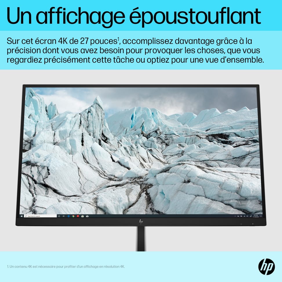 HP E-Series Écran USB-C 4K E27k G5 Écran USB-C 4K HP E27k G5  (6N4C4AA) — image 8