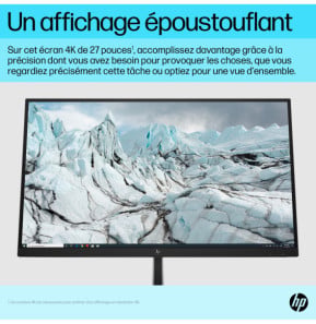 HP E-Series Écran USB-C 4K E27k G5 Écran USB-C 4K HP E27k G5  (6N4C4AA)