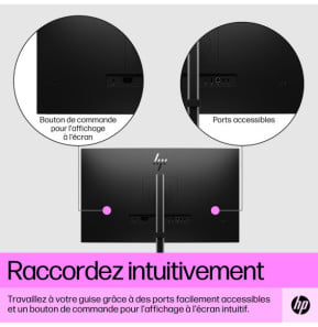 HP Écran QHD E27q G5 Écran QHD E27q G5 HP  (6N6F2AA)