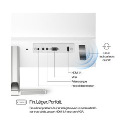 HP Series 5 23.8 inch FHD Monitor with Speakers - 524sa  Series 5 23.8 inch FHD Monitor with Speakers - 524sa  (94C36AA)