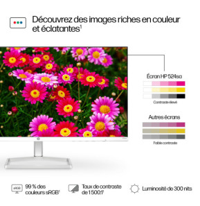 HP Series 5 23.8 inch FHD Monitor with Speakers - 524sa  Series 5 23.8 inch FHD Monitor with Speakers - 524sa  (94C36AA)