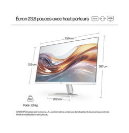 HP Series 5 23.8 inch FHD Monitor with Speakers - 524sa  Series 5 23.8 inch FHD Monitor with Speakers - 524sa  (94C36AA)