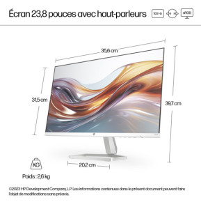 HP Series 5 23.8 inch FHD Monitor with Speakers - 524sa  Series 5 23.8 inch FHD Monitor with Speakers - 524sa  (94C36AA)