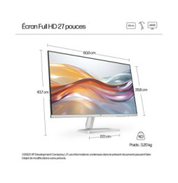 HP Series 5 27 inch FHD Monitor - 527sf  Series 5 27 inch FHD Monitor - 527sf  (94F44AA)