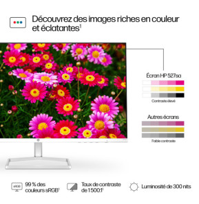 HP Series 5 27 inch FHD Monitor with Speakers - 527sa  Series 5 27 inch FHD Monitor with Speakers - 527sa  (94F48AA)