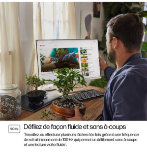 HP Series 5 27 inch FHD Monitor with Speakers - 527sa  Series 5 27 inch FHD Monitor with Speakers - 527sa  (94F48AA)