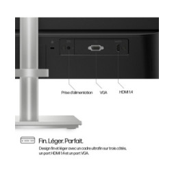 HP Series 5 23.8 inch FHD Height Adjust Monitor - 524sh  Series 5 23.8 inch FHD Height Adjust Monitor - 524sh  (94C19AA)