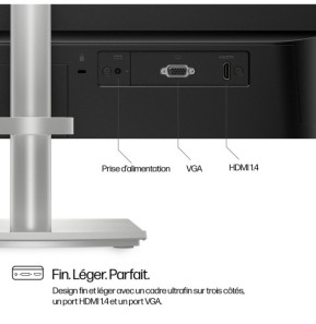 HP Series 5 23.8 inch FHD Height Adjust Monitor - 524sh  Series 5 23.8 inch FHD Height Adjust Monitor - 524sh  (94C19AA)