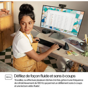 HP Series 5 23.8 inch FHD Height Adjust Monitor - 524sh  Series 5 23.8 inch FHD Height Adjust Monitor - 524sh  (94C19AA)
