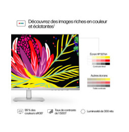 HP Series 5 27 inch FHD Height Adjust Monitor - 527sh  Series 5 27 inch FHD Height Adjust Monitor - 527sh  (94C50AA)