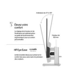 HP Series 5 27 inch FHD Height Adjust Monitor - 527sh  Series 5 27 inch FHD Height Adjust Monitor - 527sh  (94C50AA)