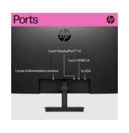 HP Écran FHD V24ie G5 Écran FHD V24ie G5 HP  (6D8H0AA)