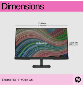 HP Écran FHD V24ie G5 Écran FHD V24ie G5 HP  (6D8H0AA)