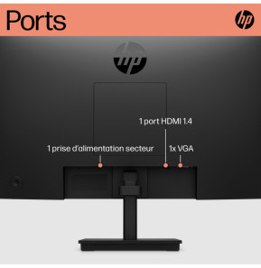 HP Écran FHD V22ve G5 Écran FHD HP V22ve G5  (6D8G2AA)