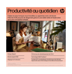 HP Écran FHD V22ve G5 Écran FHD HP V22ve G5  (6D8G2AA)