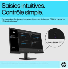 HP Écran FHD V24v G5 Écran FHD HP V24v G5  (65P62AA)