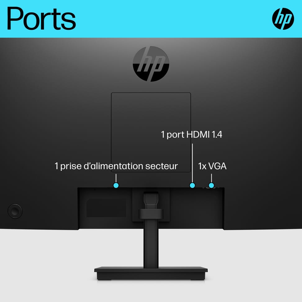 HP Écran FHD V24v G5 Écran FHD HP V24v G5  (65P62AA) — image 6