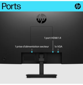 HP Écran FHD V24v G5 Écran FHD HP V24v G5  (65P62AA)