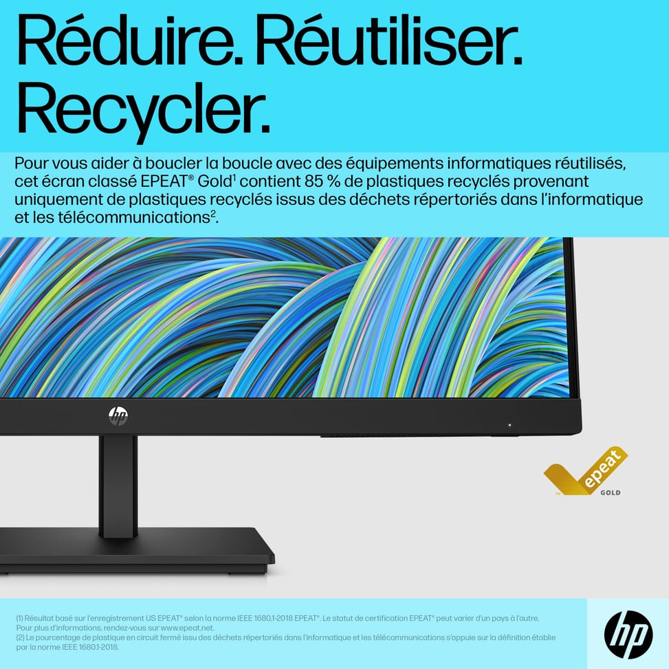 HP Écran FHD V24v G5 Écran FHD HP V24v G5  (65P62AA) — image 8