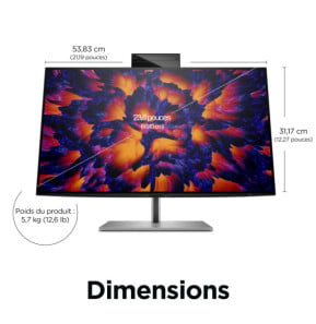 HP Écran de conférence Z24m G3 QHD Écran de conférence HP Z24m G3 QHD  (4Q8N9AA)