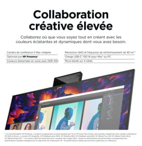 HP Écran de conférence Z24m G3 QHD Écran de conférence HP Z24m G3 QHD  (4Q8N9AA)